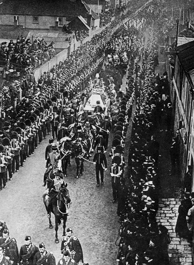 El fallecimiento de la Reina Victoria, 1901, 1937 de Elliott and Fry