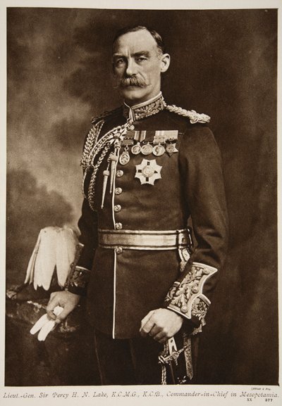 Teniente General Sir Percy H. N. Lake, 1914-19 de Elliott und Fry Studio