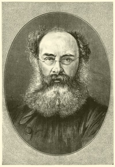 Retrato de Anthony Trollope de Elliott und Fry Studio