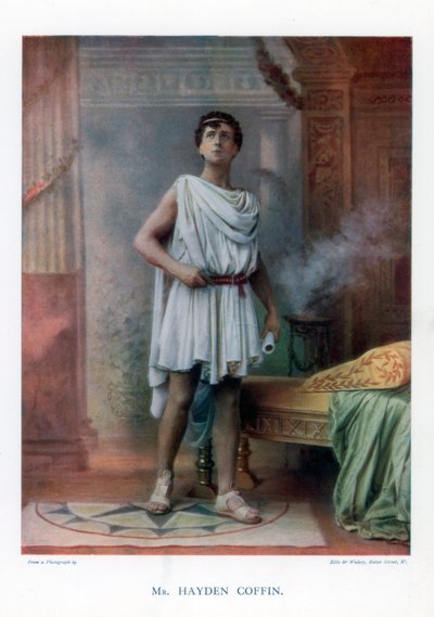 Charles Hayden Coffin, actor y cantante inglés, 1901 de Ellis and Walery