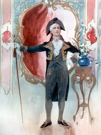 Charles Hayden Coffin en La chica del campo, c1902 de Ellis and Walery