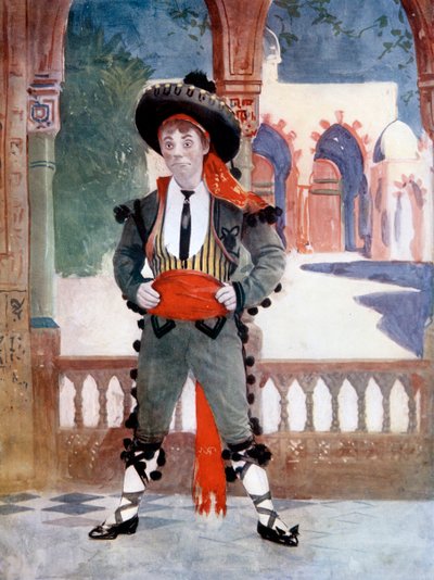 Edmund Payne en El Toreador, c1902 de Ellis and Walery