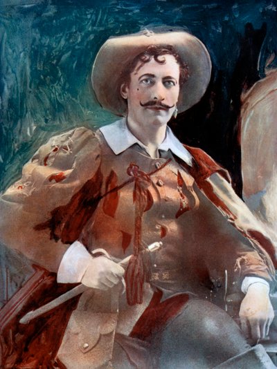 Lewis Waller en Los Tres Mosqueteros, c1902 de Ellis and Walery