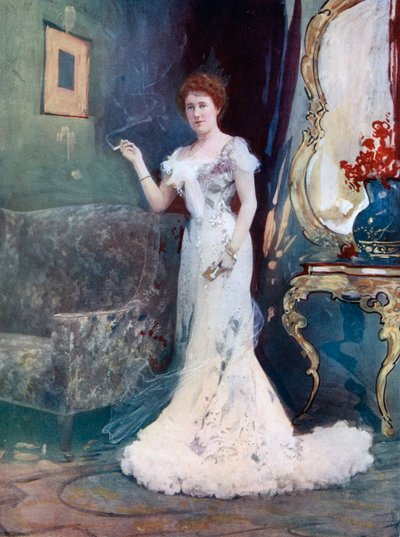 Miss Granville en Una Luna de Miel Interrumpida, c. 1902 de Ellis and Walery