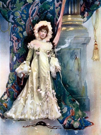 Vane Featherstone en El precio de la paz, c1902 de Ellis and Walery