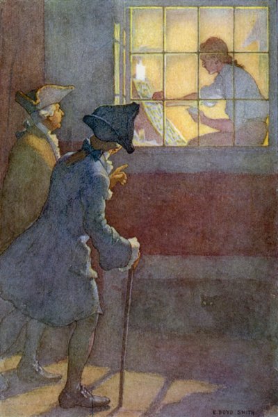 Todavía lo veo trabajando cuando vuelvo a casa del club de Elmer Boyd Smith
