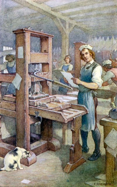 Me puse a trabajar en la prensa de Elmer Boyd Smith