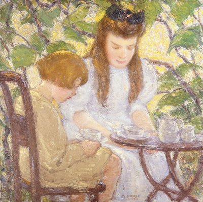 Té en la glorieta de Elmer Livingston MacRae