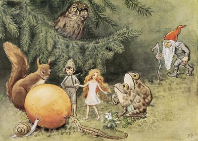 El huevo del sol (1932) de Elsa Beskow