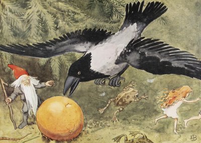 «El huevo del sol» (1932) Kråkan de Elsa Beskow