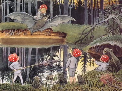 Los niños de Tomtebo: El murciélago de Elsa Beskow