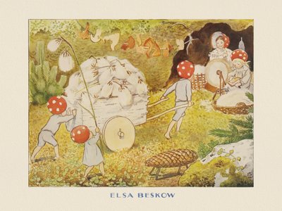 Los niños de Tomtebo: Mushroom Kids Cotton de Elsa Beskow