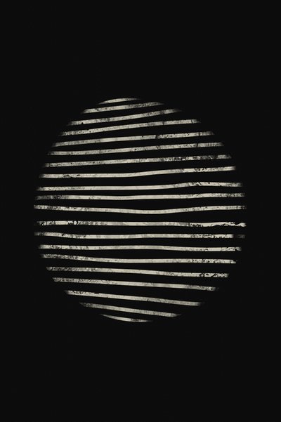 Orbe celestial rayado de Ema Paraschiv