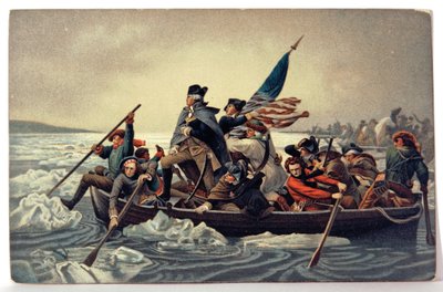 Historia. EE.UU. George Washington cruza el Delaware de Emanuel Gottlieb (after) Leutze