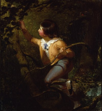 Nidificación de aves de Emanuel Gottlieb Leutze