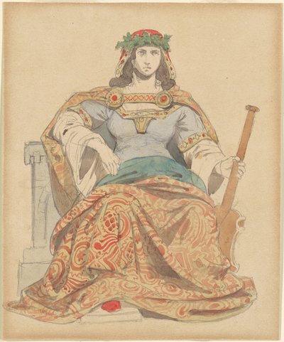 Deidad femenina de Emanuel Gottlieb Leutze