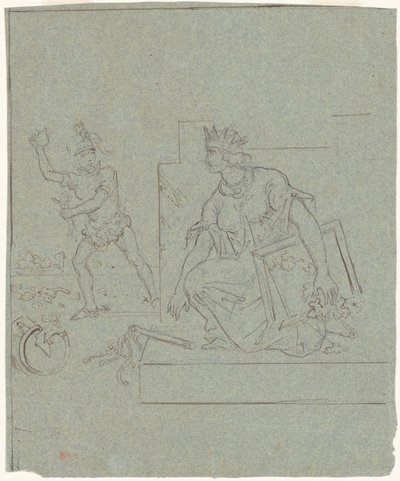 Caricatura política de la Guerra Civil Americana de Emanuel Gottlieb Leutze