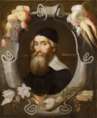 John Tradescant el Viejo, siglo XVII de Emanuel de Critz
