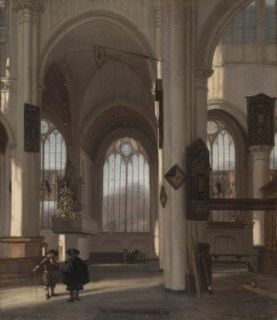 Interior of a Church de Emanuel de Witte