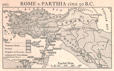 Roma vs. Partia, circa 50 a.C. de Emery Walker Ltd