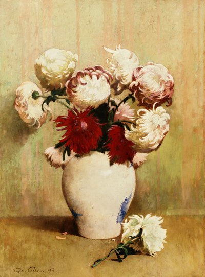 Crisantemos de Emil Carlsen