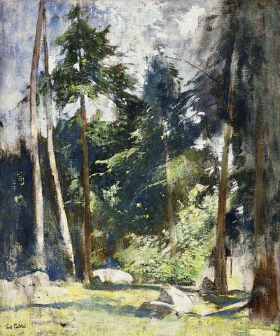 Pinos altos de Emil Carlsen