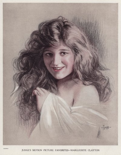 Marguerite Clayton, actriz estadounidense de cine mudo de Emil Flohri
