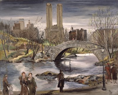 Primavera en Central Park, 1936 de Emil Ganso