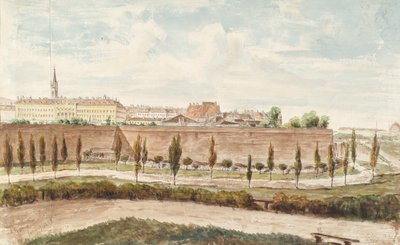 El bastión agustino en Viena de Emil Hütter