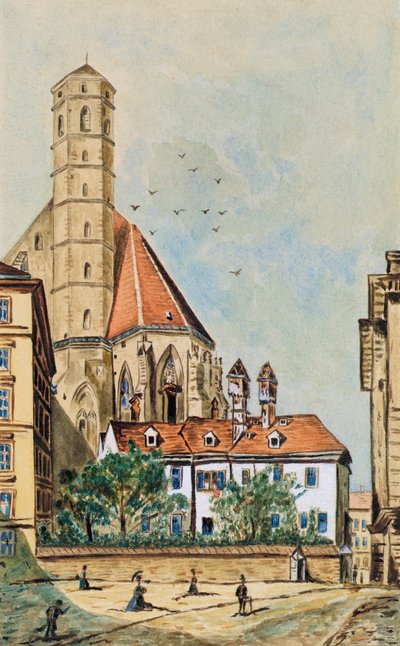 La Iglesia Minorita en Viena de Emil Hütter