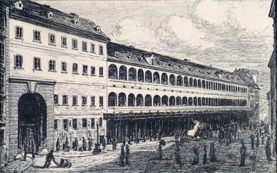 Los cuarteles de Salzgries en Viena de Emil Hütter