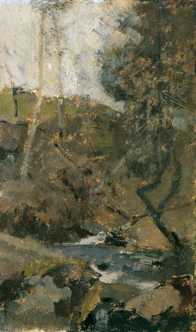 Bach en los bosques de Viena de Emil Jakob Schindler