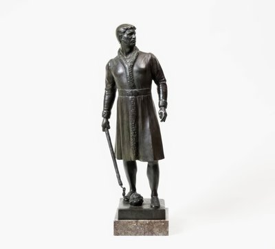 Guerrero con maza de Emil Jungblut