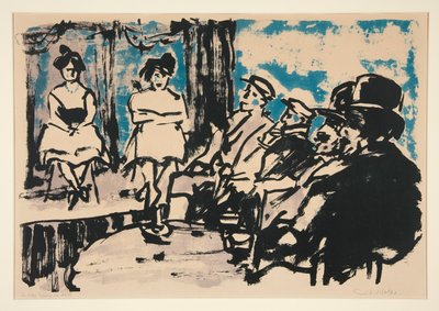Tingel-Tangel III de Emil Nolde