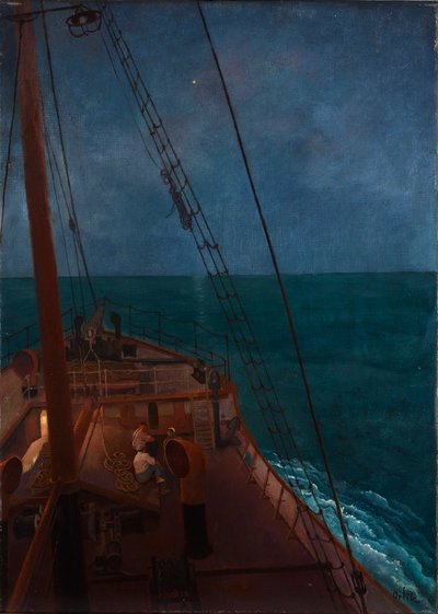 Crucero nocturno por el Mediterráneo de Emil Orlik