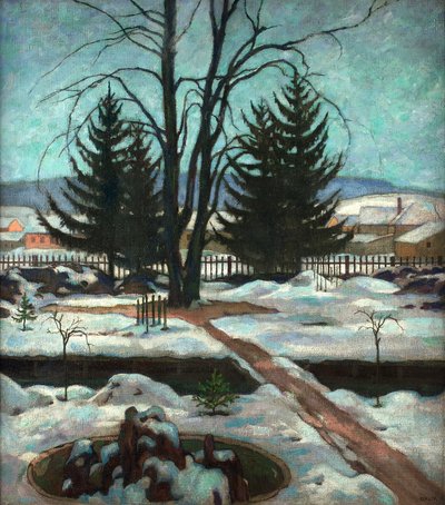 Invierno de Emil Orlik