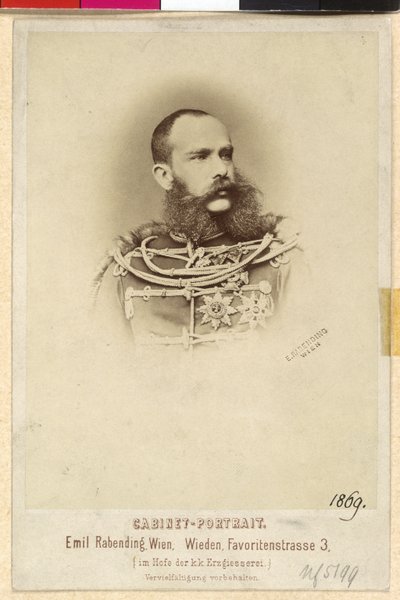 Emperador de Austria Francisco José I de Emil Rabending