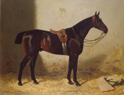Retrato de caballo de Emil Volkers