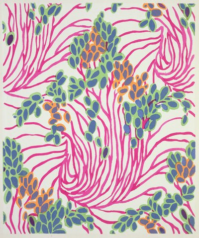 Motivo de diseño floral de 