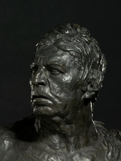 Busto de Ingres (bronce) (detalle de 471055) de Emile Antoine Bourdelle