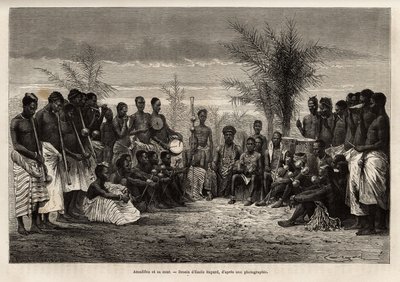 Amadifou, rey de Assinie (Comptoir francais de Côte d