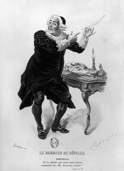 Bartolo, ilustración del Acto II Escena 11 de 