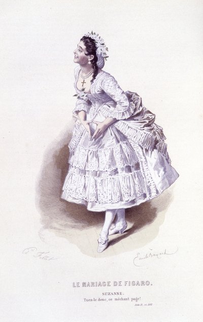 Obra completa de Beaumarchais (1732-1799) por Edouard Fournier, Ed. Laplace, Sanchez et Cie, París 1876 de Emile Antoine Bayard