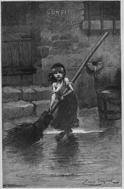 Cosette, ilustración de 