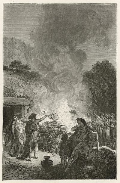 Funerales en la época del hierro de Emile Antoine Bayard