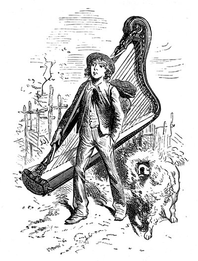 Ilustración de Emile Bayard para la novela 