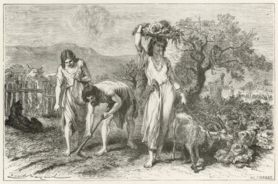 La cultura de los jardines en la época del bronce de Emile Antoine Bayard