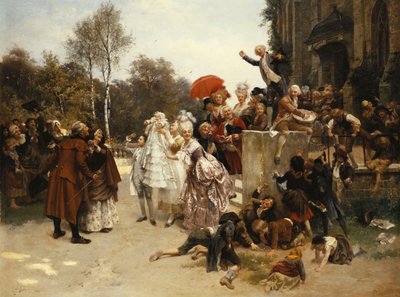 El bautizo, 1863 de Emile Antoine Bayard
