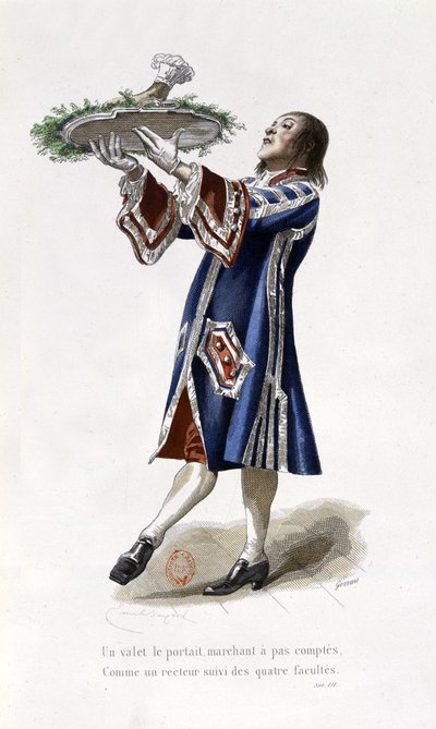 Ilustración en Oeuvres de Nicolas Boileau, París 1873, Laplace Sanchez y Cie editores de Emile Antoine Bayard