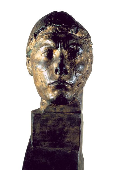 "Cabeza de Apolo". Escultura de bronce de Antoine Bourdelle (1861-1929) de Emile Antoine Bourdelle